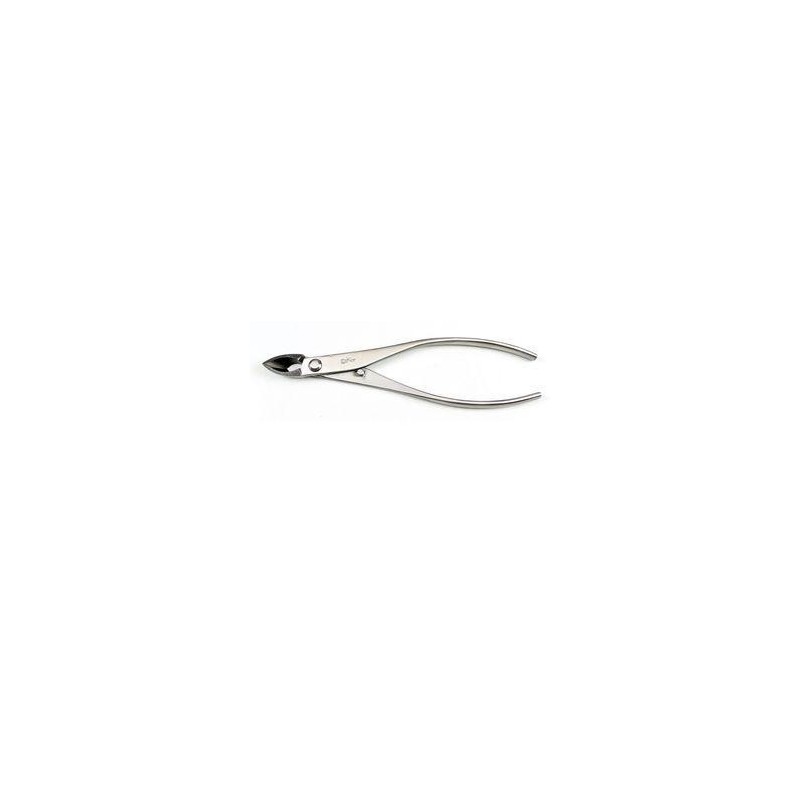 Podadora cóncava recta pequeña 185 mm inox
