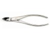Podadora cóncava recta pequeña 185 mm inox