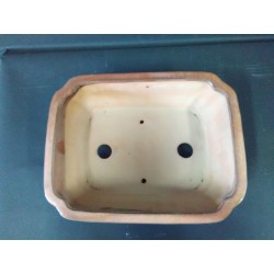 Maceta rectangular 27x21x7.5cm.