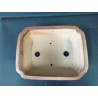 Maceta rectangular 27x21x7.5cm.
