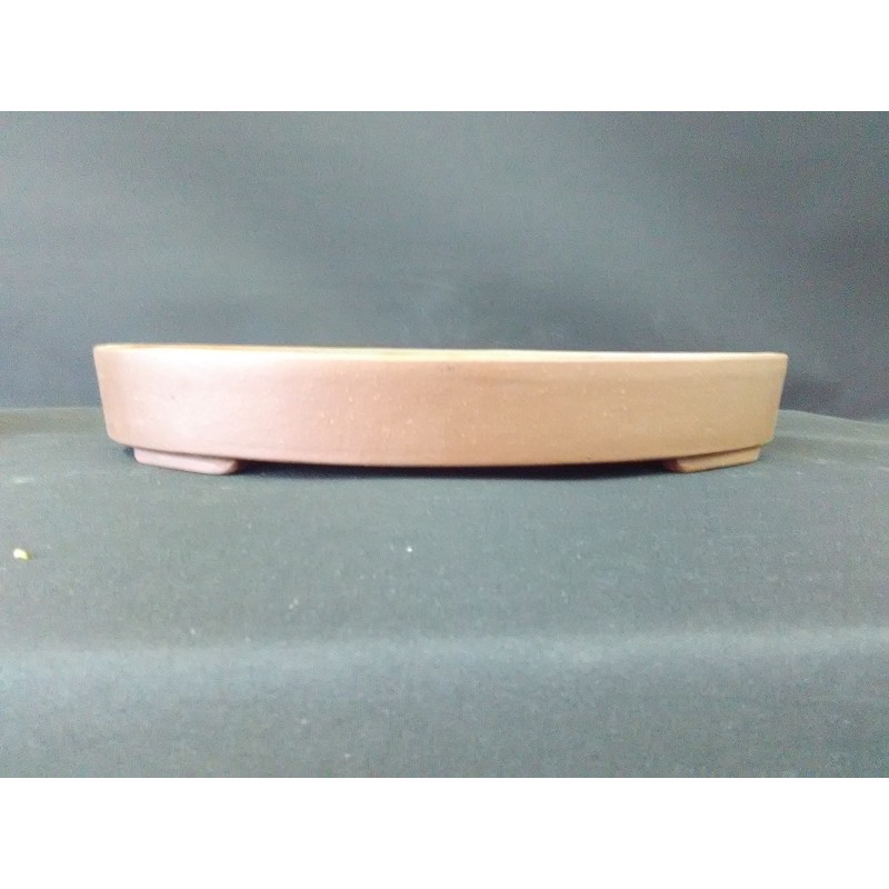 Maceta ovalada 33x24.5x4.5cm.