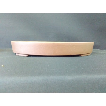 Maceta ovalada 33x24.5x4.5cm.