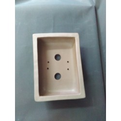 Maceta rectangular 25x18x7.5cm.