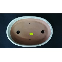 Maceta ovalada 30.5x20.5x4.5cm.