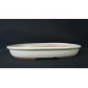 Maceta ovalada 30.5x20.5x4.5cm.