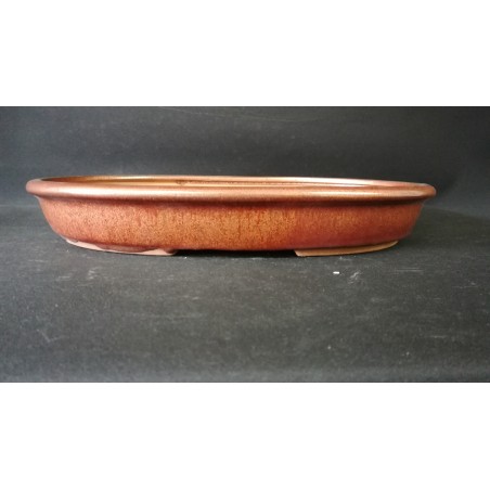 Maceta ovalada 30.5x20.5x4.5cm.