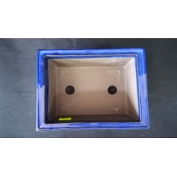 Maceta rectangular 22.5x16.5x7cm.