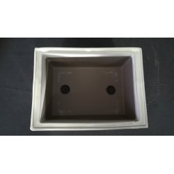 Maceta japonesa rectangular 22x16.5x7cm
