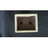 Maceta japones rectangular 16x13.1x5.5cm