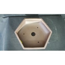 Maceta hexagonal 29.5x26x7.5cm