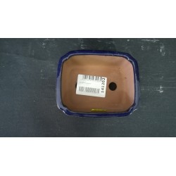 Maceta rectangular 12.4x10.2x4cm.