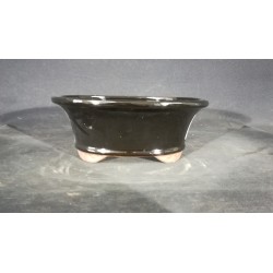 Maceta ovalada 20.5x15.5x8cm.