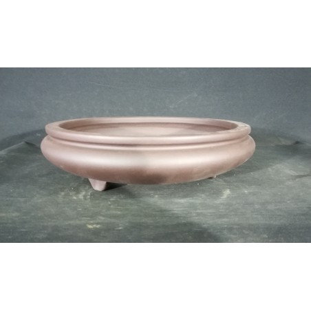 Maceta redonda 24x6.5cm.