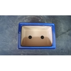 Maceta japones rectangular 17x12.2x6cm.