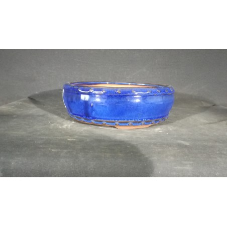 Maceta redonda 20x6.5cm.
