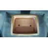 Maceta rectangular 32x25x10.5cm.