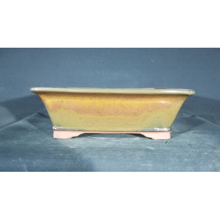 Maceta rectangular 32x25x10.5cm.