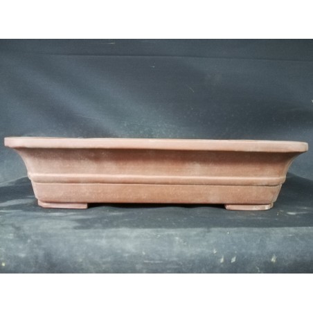 Maceta japonesa rectangular 35.5x29x8cm