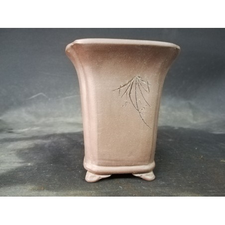 Maceta cuadrada/cascada 10.5x10.5x11.5cm.