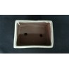 Maceta rectangular 16x11.5x6cm.