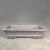 Maceta rectangular 23x16.5x6.5cm.