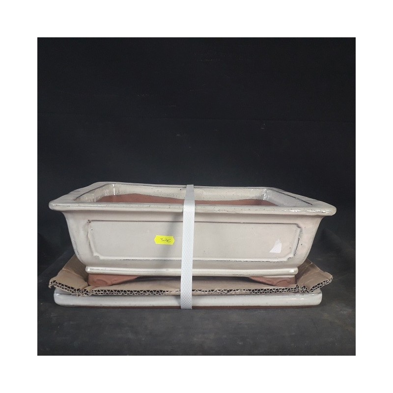 Maceta rectangular 37.5x30x12cm. Maceta rectangular 37.5x30x12cm.