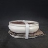 Maceta ovalada 15.5x12.5x5cm.
