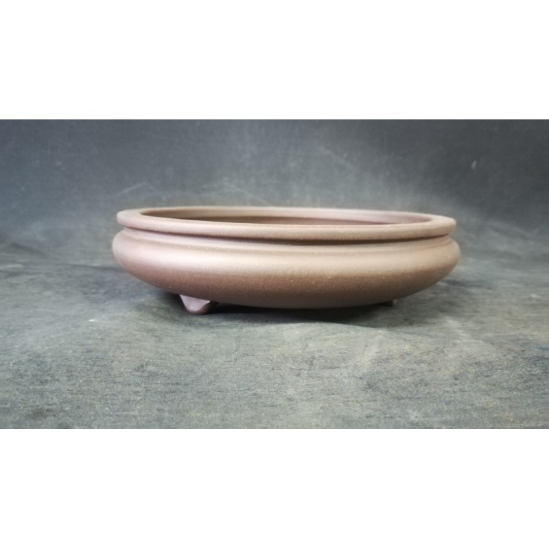 Maceta redonda 19x4.5cm.