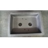 Maceta rectangular de 30cm.