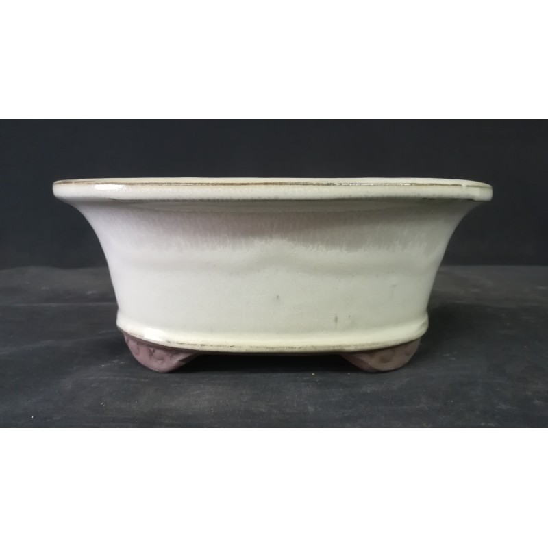 Maceta ovalada 20.5x15.5x8cm. Maceta ovalada 20.5x15.5x8cm.