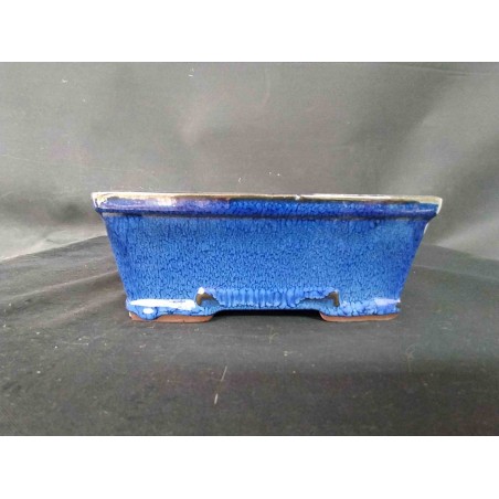 Maceta rectangular 18x14x7cm.