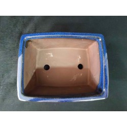 Maceta rectangular 18x14x7cm.