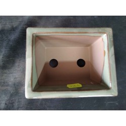 Maceta japonesa rectangular 14x11x5.5cm.
