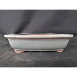 Maceta rectangular 31.5x25x8cm.
