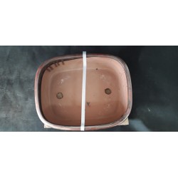 Maceta rectangular 32x24x9cm.