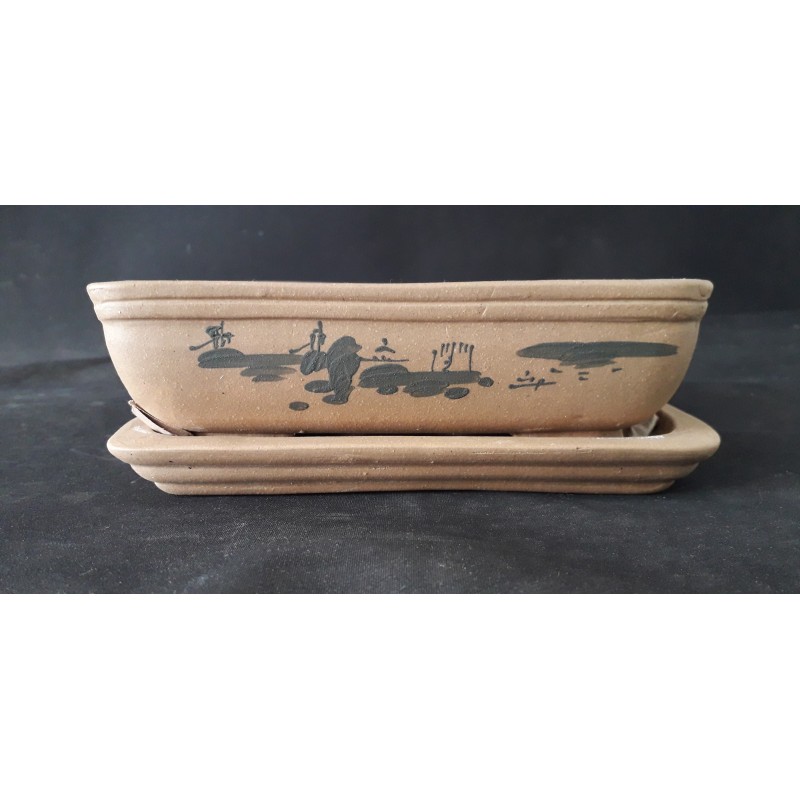 Maceta rectangular 19x14x6cm. Maceta rectangular 19x14x6cm.