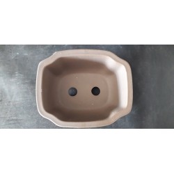 Maceta rectangular 15x12x6.5cm.