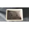 Maceta japonesa rectangular 23X16.5X6cm.