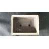 Maceta japonesa rectangular 20x14.5x6cm.