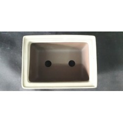 Maceta japonesa rectangular 16.5x12x6cm.