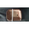 Maceta rectangular 27x21x7cm.