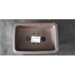 Maceta rectangular 23x16x6.5cm.