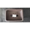 Maceta rectangular 23x16x6.5cm.