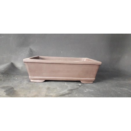 Maceta rectangular 25x18x7.5cm.