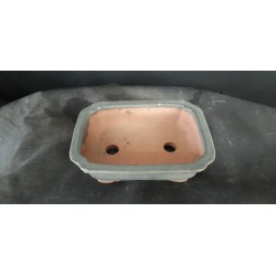 Maceta rectangular 16x12x4,5cm.
